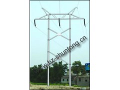10kv钢杆，10kv钢杆，霸州市金属钢杆厂图2