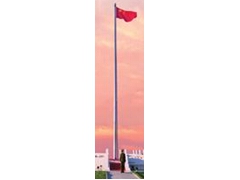 防城港优质旗杆-锥形电动旗杆-华龙鼎供应图1
