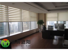 酒店电动窗帘定制_办公室电动窗帘定制_上海电动百叶帘_豪异供图1