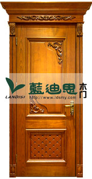 河南最长寿款式★雕花套色烤漆门 欢迎来厂考察图2