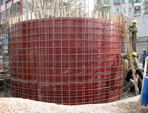 惠州惠阳建筑模板拆装钢筋绑扎工程图1