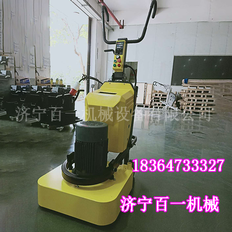 四盘地坪专用研磨机 固话地坪打磨机图2