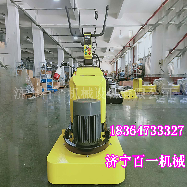 四盘地坪专用研磨机 固话地坪打磨机图3