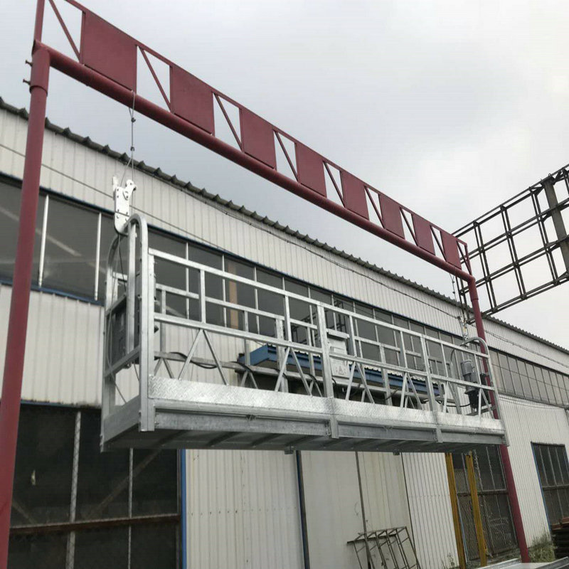 电动吊篮 高空作业外墙施工 建筑机械 吊篮配件 喷漆镀锌导览图3