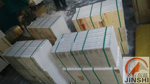 退火炉用保温棉块陶瓷纤维模块炉衬设计施工图1