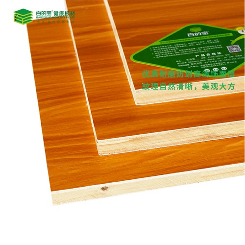 中国十大板材品牌百的宝E0级杉木芯生态衣柜板材金秋送爽图2