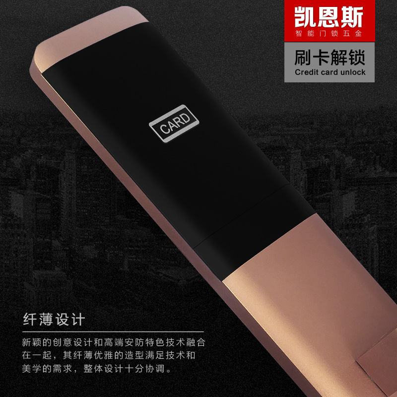 酒店刷卡门锁价格 公寓刷卡门锁批发 办公室刷卡门锁厂家图1