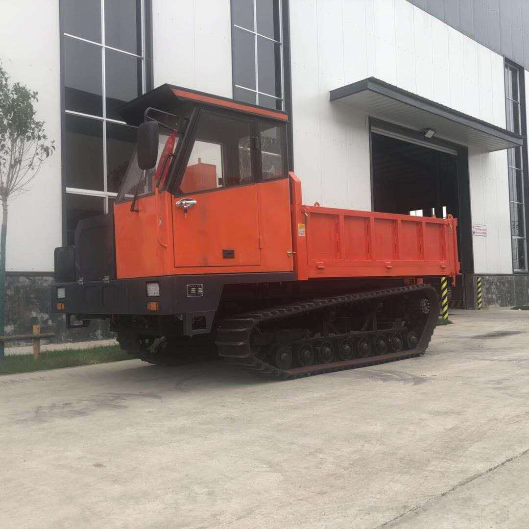 水田工程履带自卸四不像 运输车图1