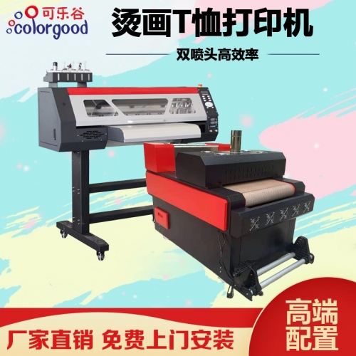 适用于服装T桖箱包印花的数码白墨烫画机-深圳可乐谷图2