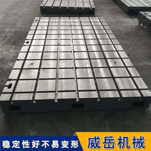 风电测试专用试验台铁地板 承重15吨疲劳试验 可预埋地脚螺栓图1