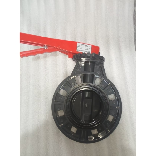 对夹式塑料蝶阀 PVDF UPVC RPP图2