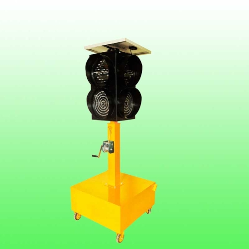 左转移动红绿灯 多向位太阳能红绿灯报价图2