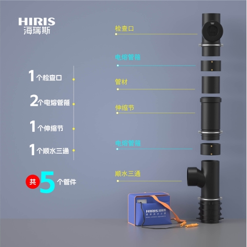 HDPE同层排水这样提料，更省成本、更快安装！